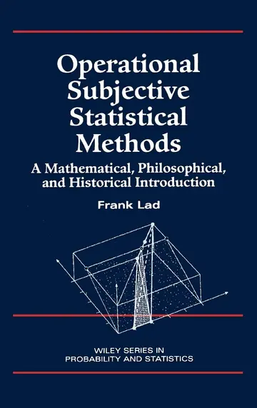 Cover of Operational Subjective Statistical Methods
