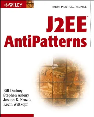 Cover of J2EE AntiPatterns