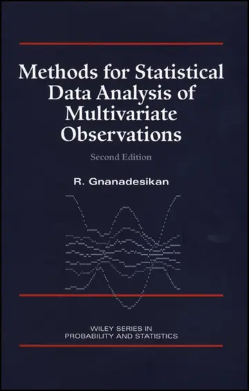 Cover of Methods for Statistical Data Analysis of Multivariate Observations