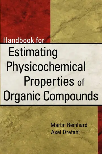 Cover of Handbook for Estimating Physiochemical Properties of Organic Compounds