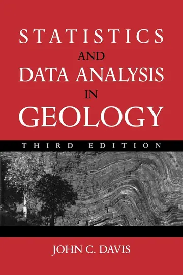 Cover of Statistics and Data Analysis in Geology