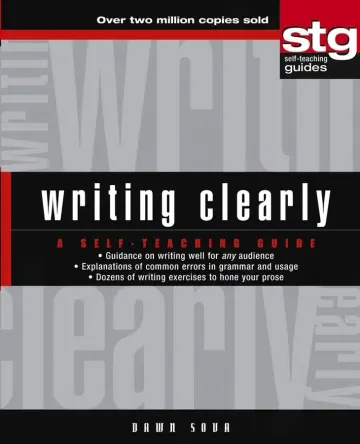 Cover of Writing Clearly