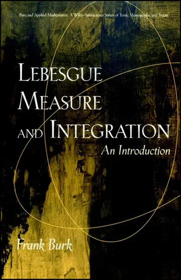 Cover of Lebesgue Measure and Integration
