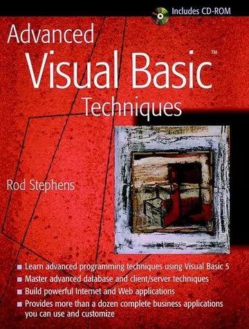 Cover of Advanced Visual BasicTM Techniques