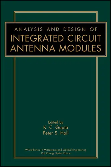 Cover of Analysis and Design of Integrated Circuit Antenna Modules