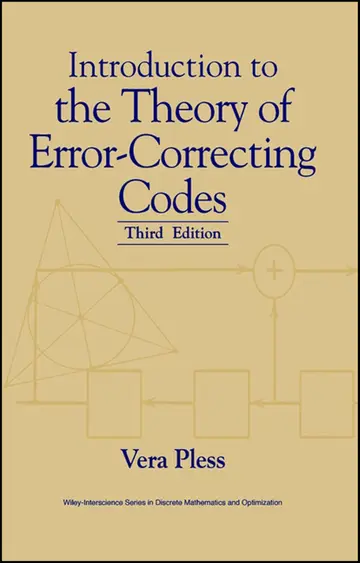 Cover of Introduction to the Theory of Error-Correcting Codes