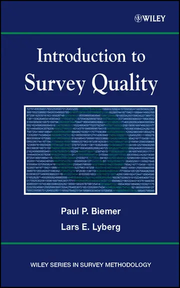 Cover of Introduction to Survey Quality