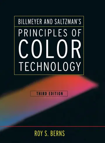 Cover of Billmeyer and Saltzman′s Principles of Color Technology