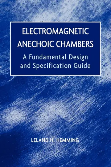 Cover of Electromagnetic Anechoic Chambers