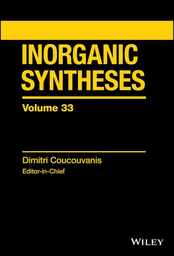 Cover of Inorganic Syntheses