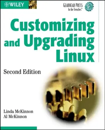 Cover of Customizing and Upgrading Linux
