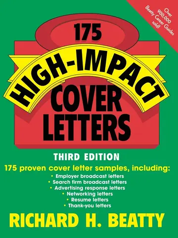 Cover of 175 High-Impact Cover Letters