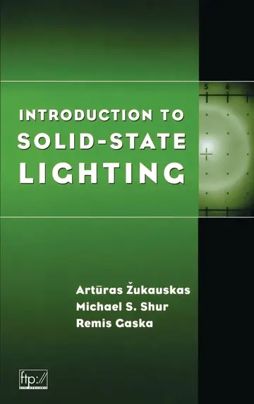 Cover of Introduction to Solid-State Lighting