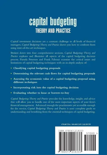 Cover of Capital Budgeting