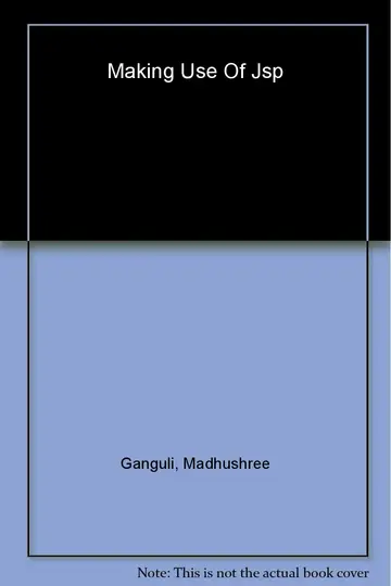 Cover of Making Use of JSP