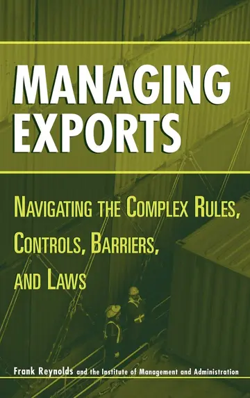 Cover of Managing Exports