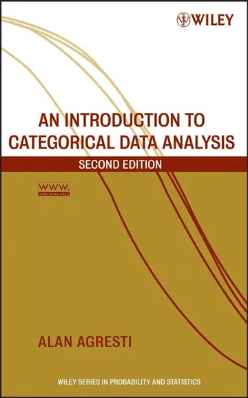 Cover of An Introduction to Categorical Data Analysis 2ed