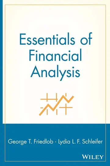 Cover of Essentials of Financial Analysis