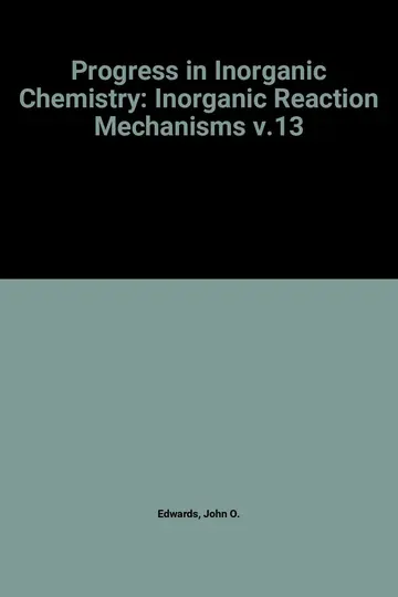 Cover of Inorganic Reaction Mechanisms (v.13)