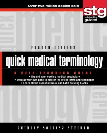 Cover of Quick Medical Terminology