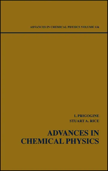 Cover of Advances in Chemical Physics, Volume 126