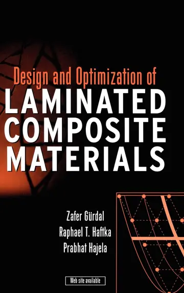 Cover of Design and Optimization of Laminated Composite Materials