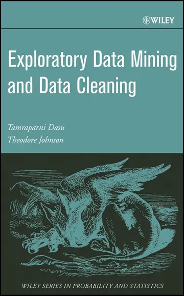 Cover of Exploratory Data Mining and Data Cleaning