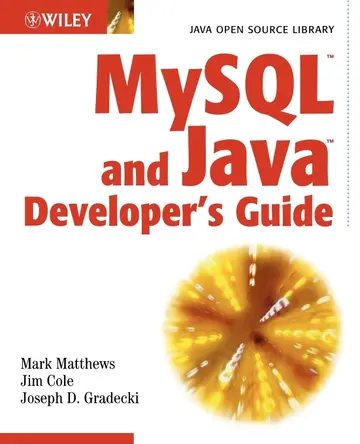 Cover of MySQL and Java Developer's Guide