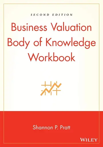 Cover of Business Valuation Body of Knowledge Workbook