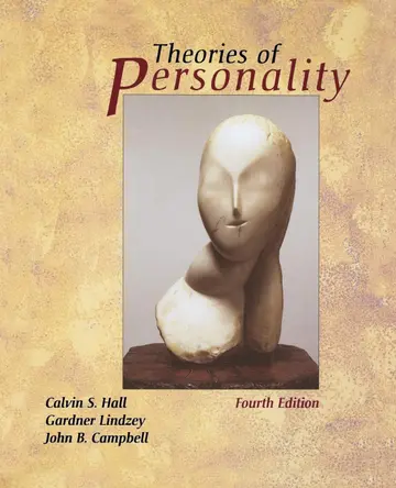 Cover of Theories of Personality