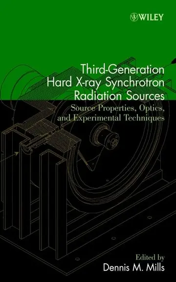 Cover of Third–Generation Hard X–Ray Synchrotron Radiation Sources