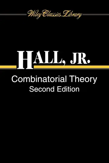 Cover of Combinatorial Theory