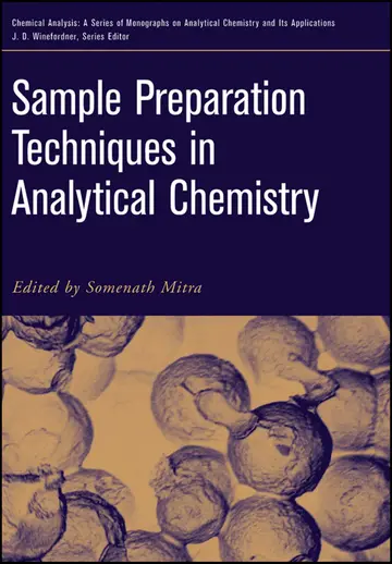 Cover of Sample Preparation Techniques in Analytical Chemistry