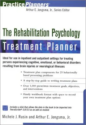 Cover of The Rehabilitation Psychology Treatment Planner