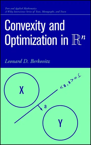 Cover of Convexity and Optimization in Rn