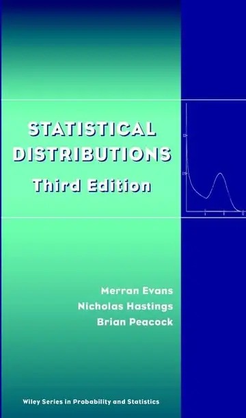 Cover of Statistical Distributions