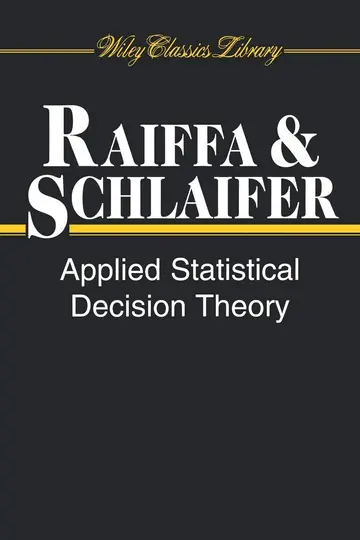 Cover of Applied Statistical Decision Theory