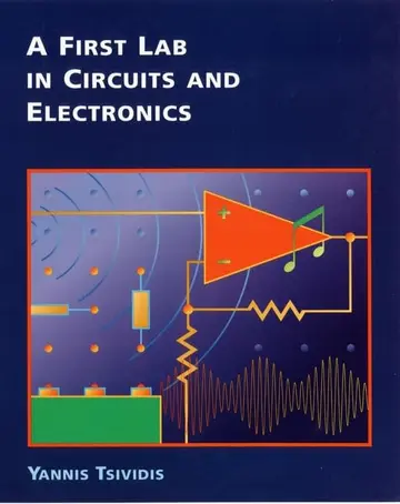 Cover of A First Lab in Circuits and Electronics