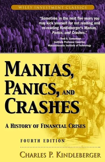 Cover of Manias, Panics, and Crashes