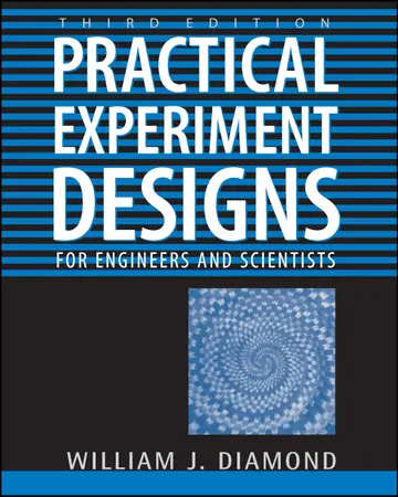 Cover of Practical Experiment Designs for Engineers and Scientists