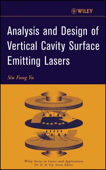 Cover of Analysis and Design of Vertical Cavity Surface Emitting Lasers
