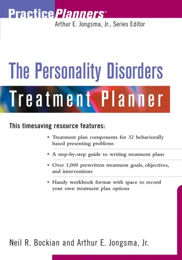 Cover of The Personality Disorders Treatment Planner