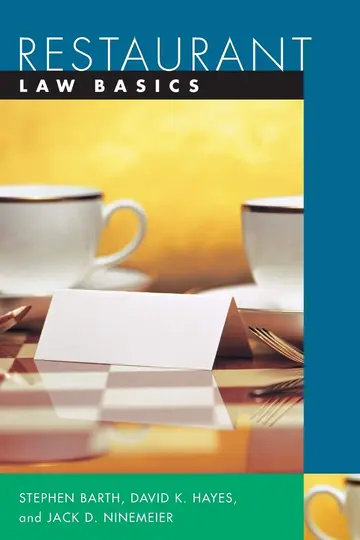 Cover of Restaurant Law Basics