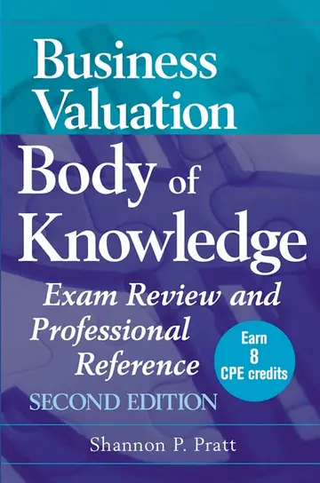 Cover of Business Valuation Body of Knowledge