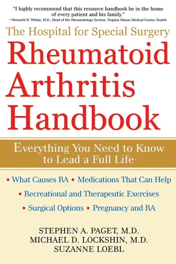 Cover of The Hospital for Special Surgery Rheumatoid Arthritis Handbook