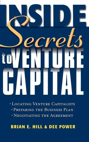 Cover of Inside Secrets to Venture Capital
