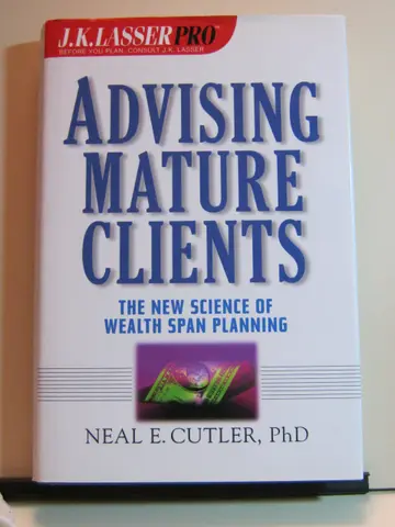 Cover of J.K. Lasser Pro Advising Mature Clients