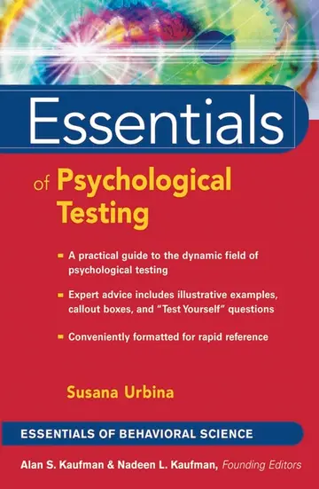 Cover of Essentials of Psychological Testing