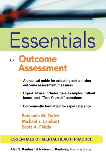 Cover of Essentials of Outcome Assessment
