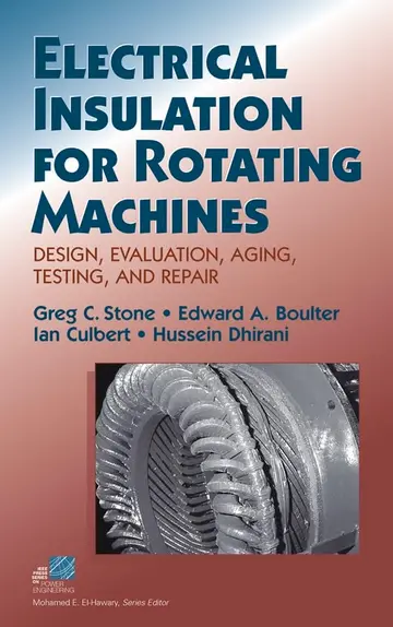 Cover of Electrical Insulation for Rotating Machines